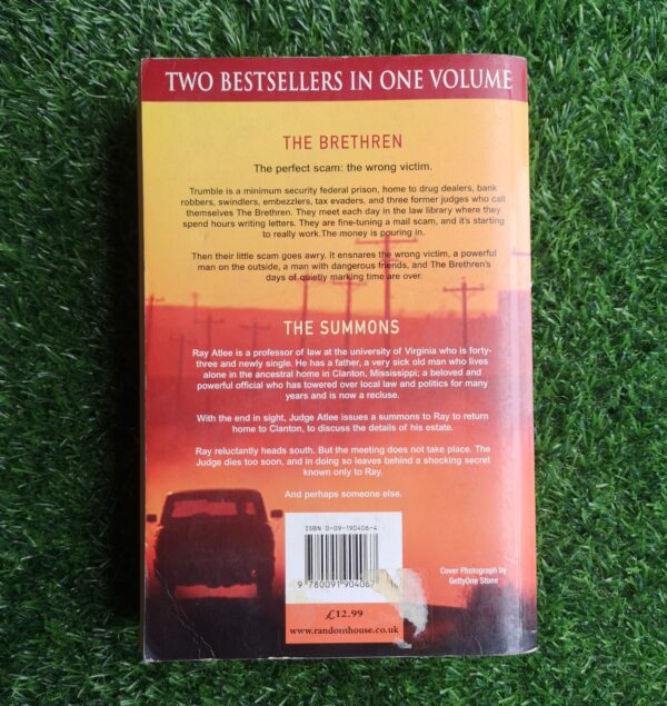 The Brethren / The Summons – John Grisham secondhand book