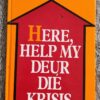 Here, Help My Deur Dié Krisis – Rassie Van Niekerk secondhand book