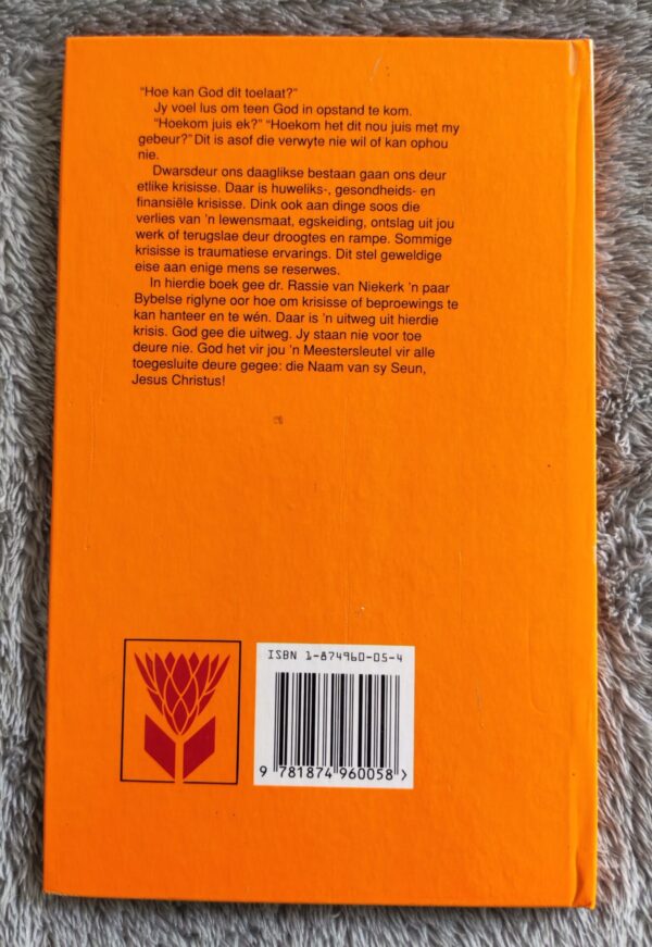 Here, Help My Deur Dié Krisis – Rassie Van Niekerk secondhand book