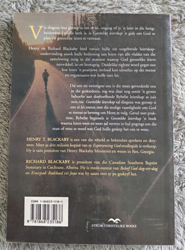 Geestelike Leierskap – Henry & Richard Blackaby secondhand book