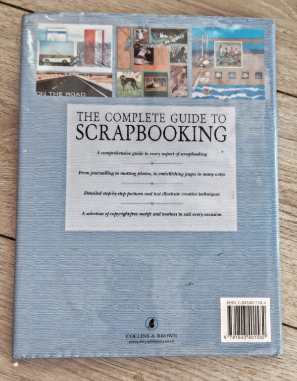 The Complete Guide To Scrapbooking – Sarah Beaman secondhand book