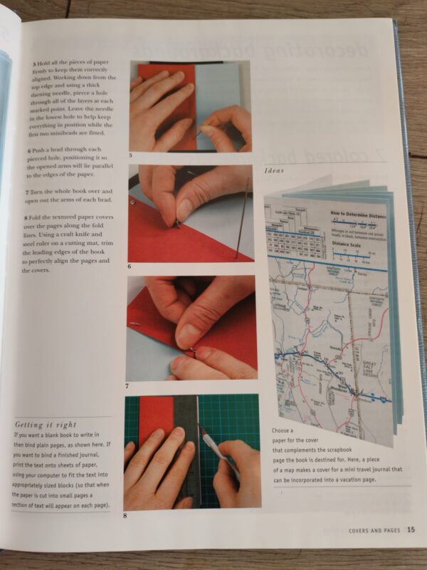 The Complete Guide To Scrapbooking – Sarah Beaman secondhand book