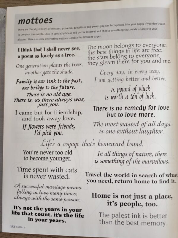 The Complete Guide To Scrapbooking – Sarah Beaman secondhand book