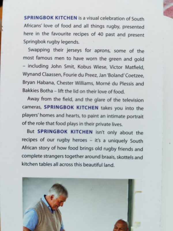 Springbok Kitchen: Celebrating The Love Of Food, Family And Rugby – Duane Heath secondhand book