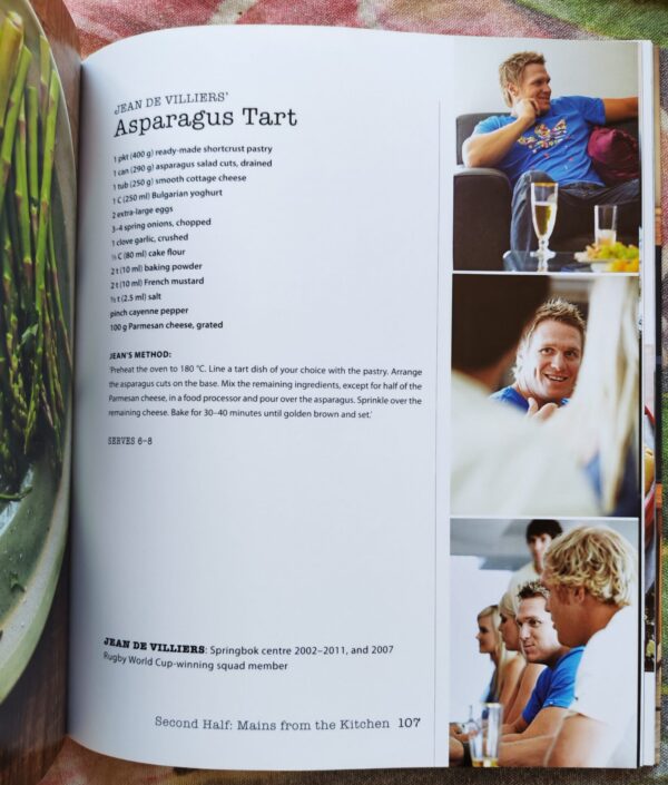 Springbok Kitchen: Celebrating The Love Of Food, Family And Rugby – Duane Heath secondhand book