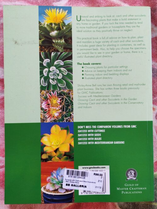 Success With Cacti And Other Succulents – Shirley-Anne Bell secondhand book