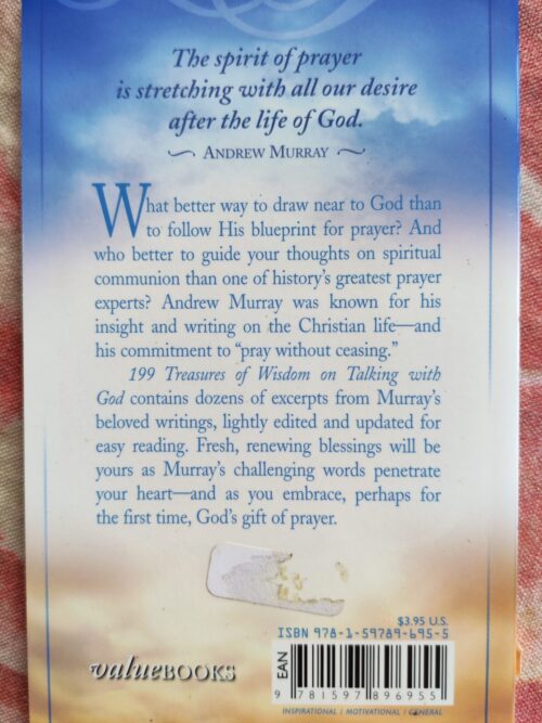 199 Treasures Of Wisdom On Talking With God – Andrew Murray secondhand book