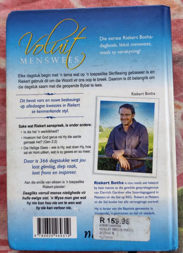 Voluit Menswees – Riekert Botha secondhand book