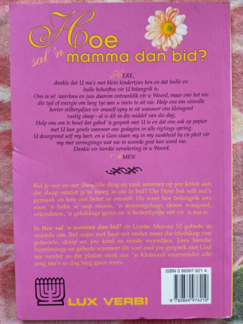 Hoe Sal ‘n Mamma Dan Bid – Lizette Murray secondhand book