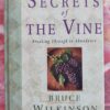 Secrets Of The Vine – Bruce Wilkinson secondhand book