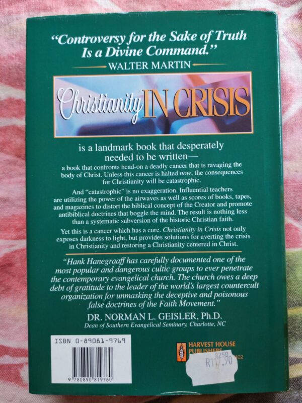 Christianity In Crisis – Hank Hanegraaff secondhand book