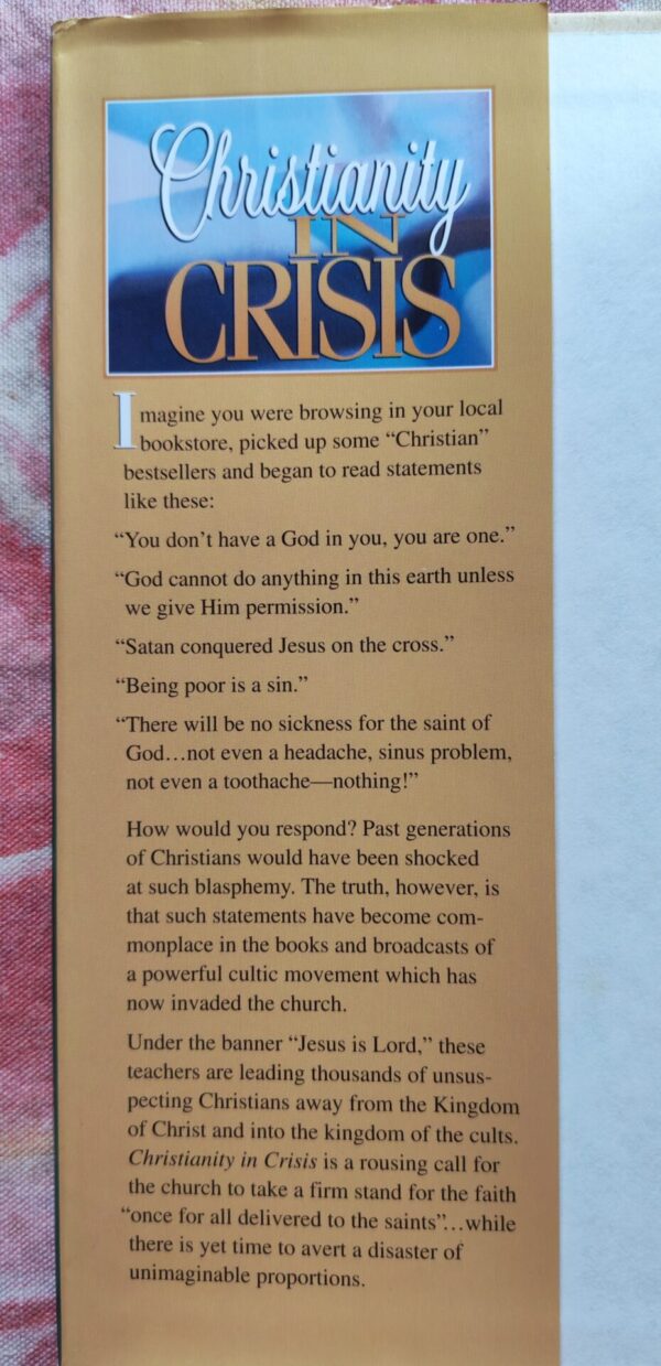 Christianity In Crisis – Hank Hanegraaff secondhand book