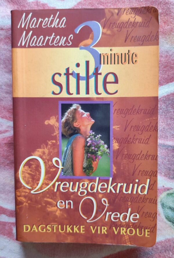 3 Minute Stilte: Vreugdekruid En Vrede – Martha Maartens secondhand book