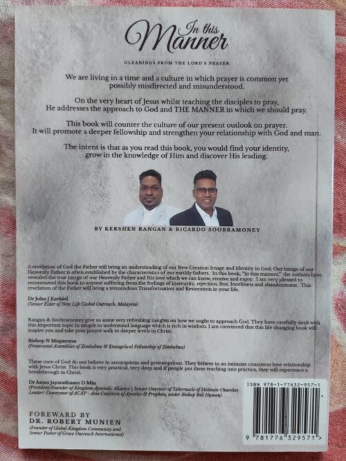 In This Manner – Kershen Rangan, Ricardo Soobramoney secondhand book