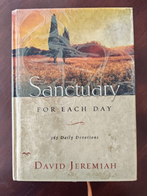 Sanctuary For Each Day – David Jeremiah secondhand book