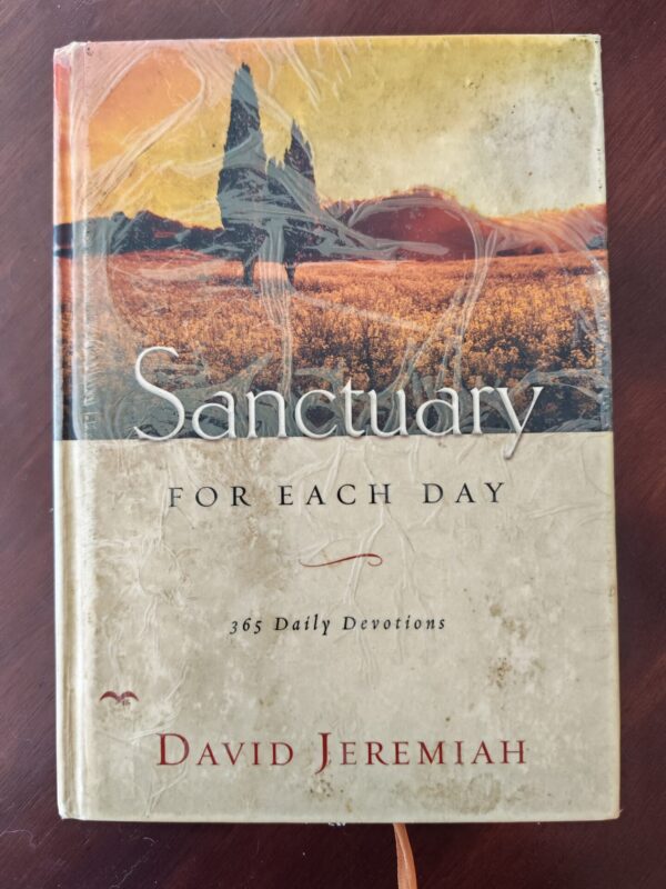 Sanctuary For Each Day – David Jeremiah secondhand book