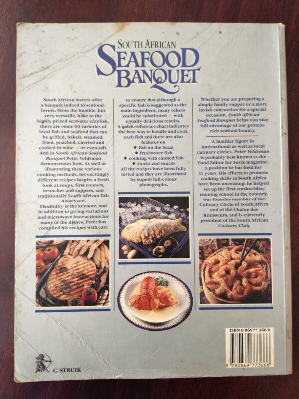 South African Seafood Banquet – Peter Veldsman secondhand book