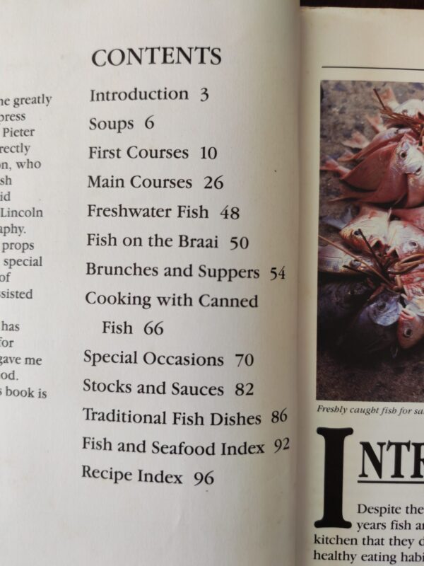 South African Seafood Banquet – Peter Veldsman secondhand book