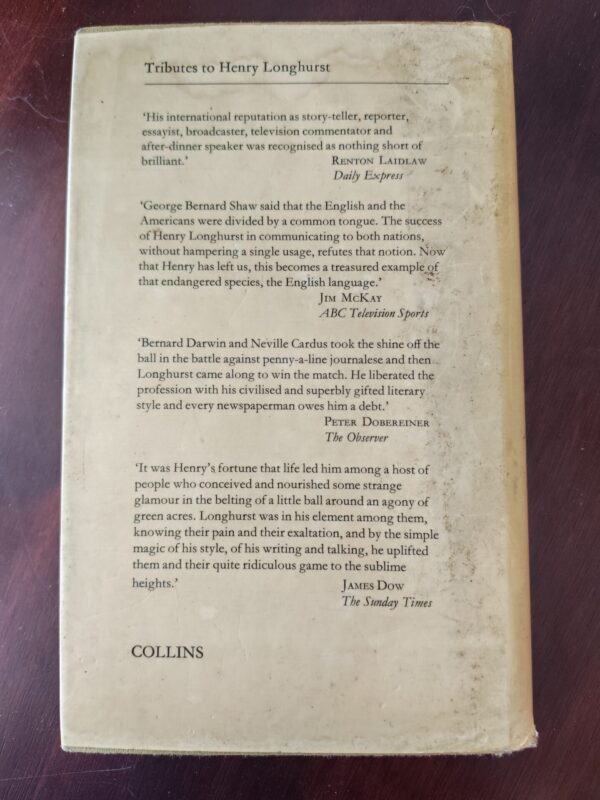 The Best Of Henry Longhurst On Golf And Life – Mark Wilson, Ken Bowden secondhand book