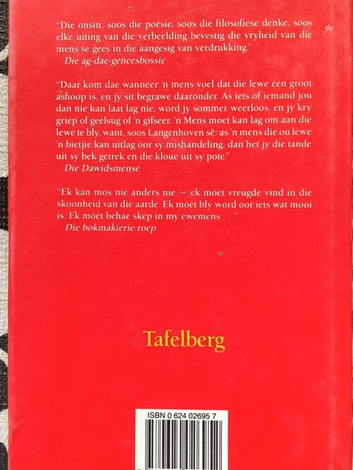 Oulap se rooi – Audrey Blignault secondhand book