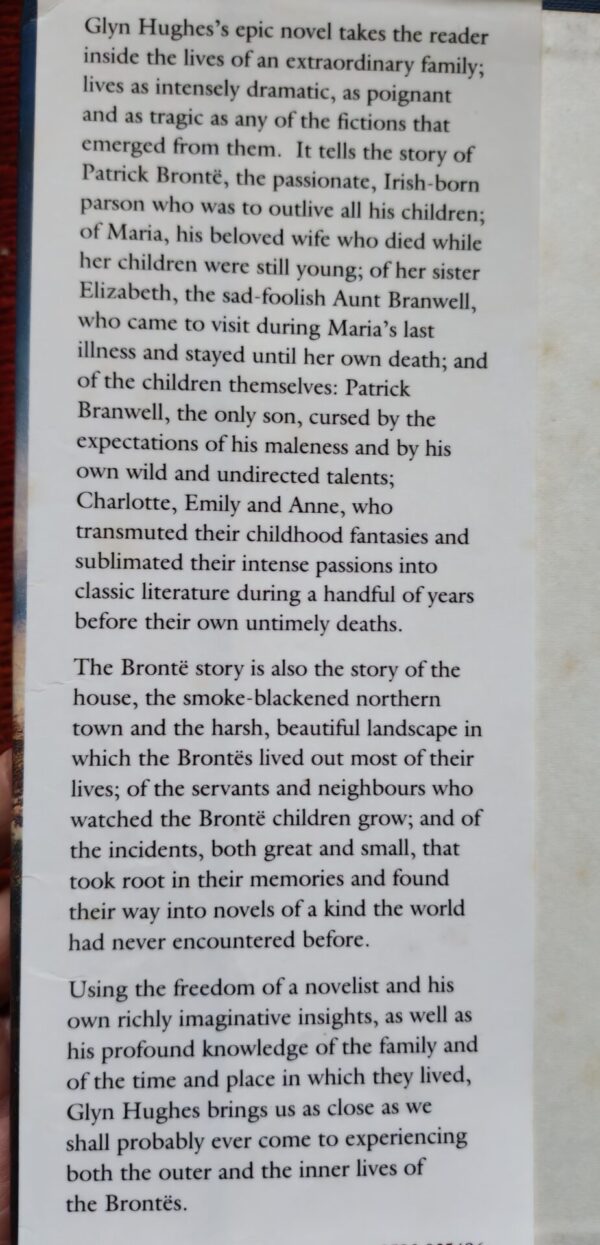 Brontë – Glyn Hughes secondhand book