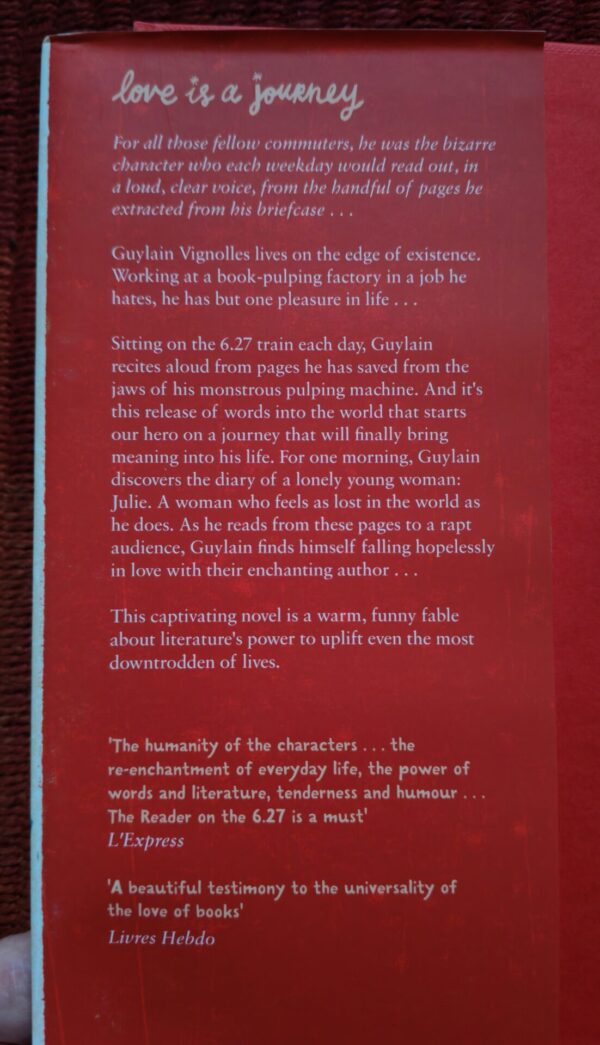 The Reader On The 6.27 – Jean-Paul Didierlaurent secondhand book