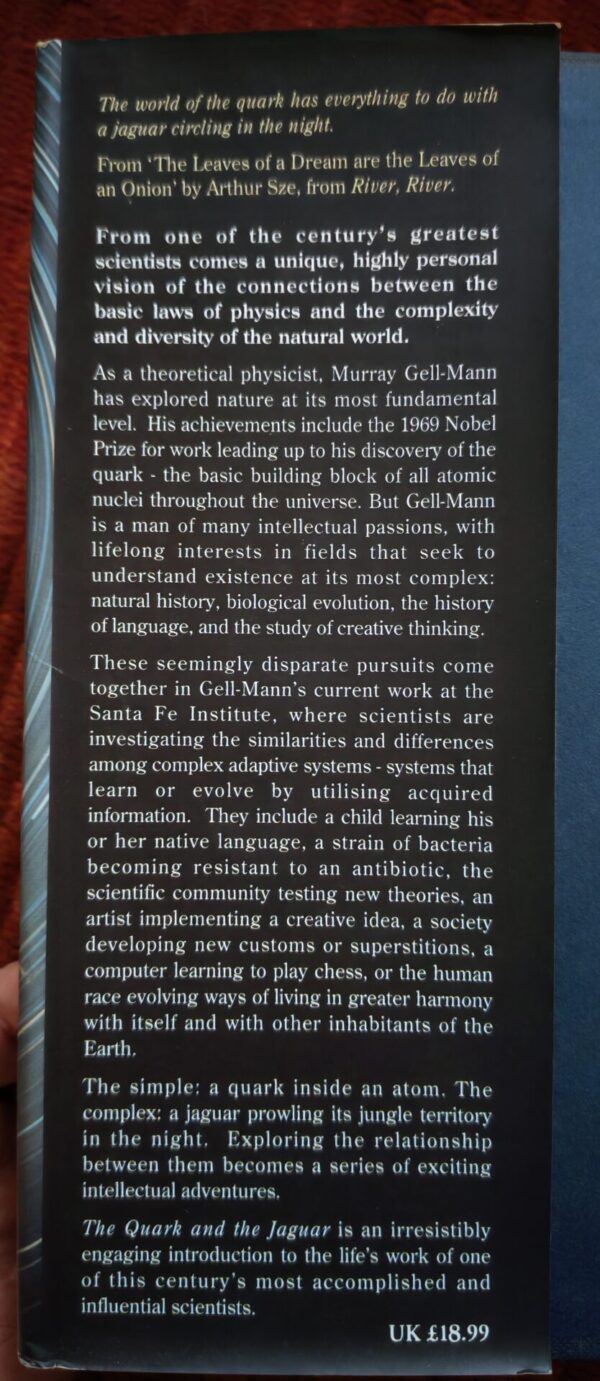 The Quark And The Jaguar – Murray Gell-Mann secondhand book
