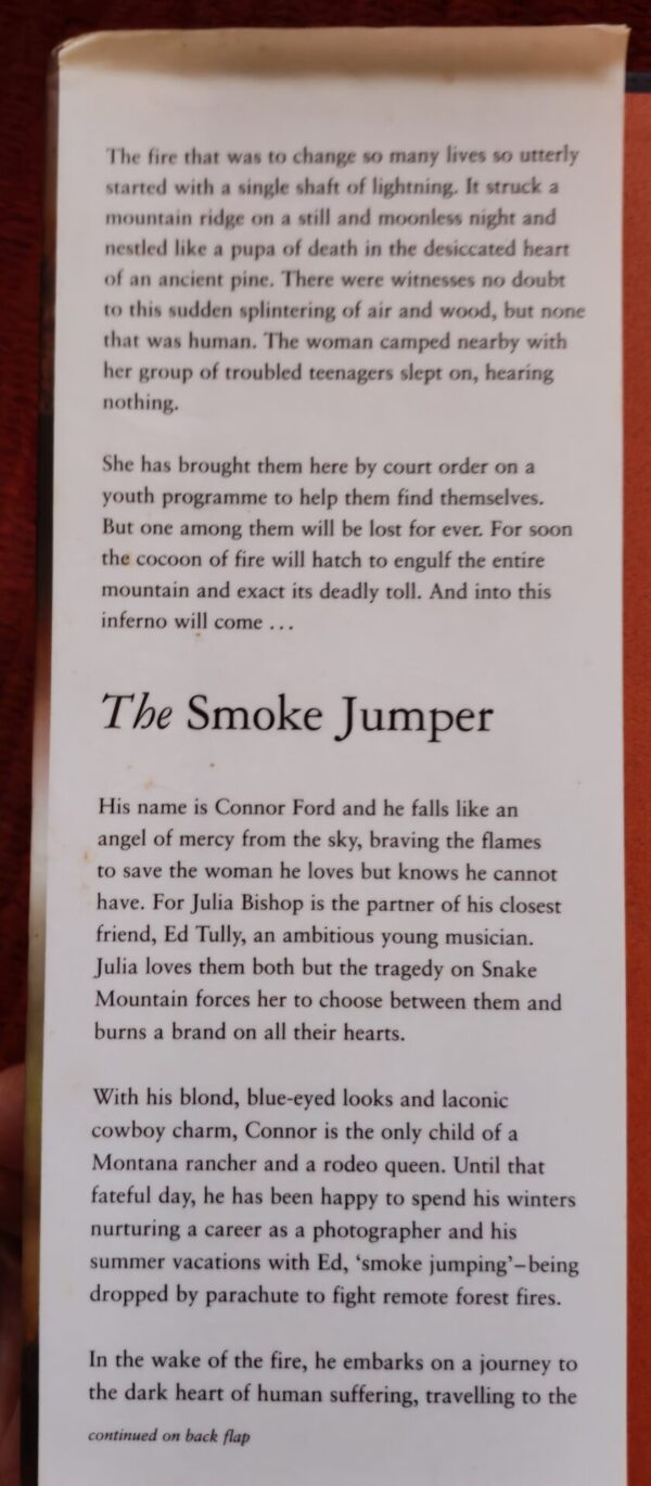 The Smoke Jumper – Nicholas Evans secondhand book