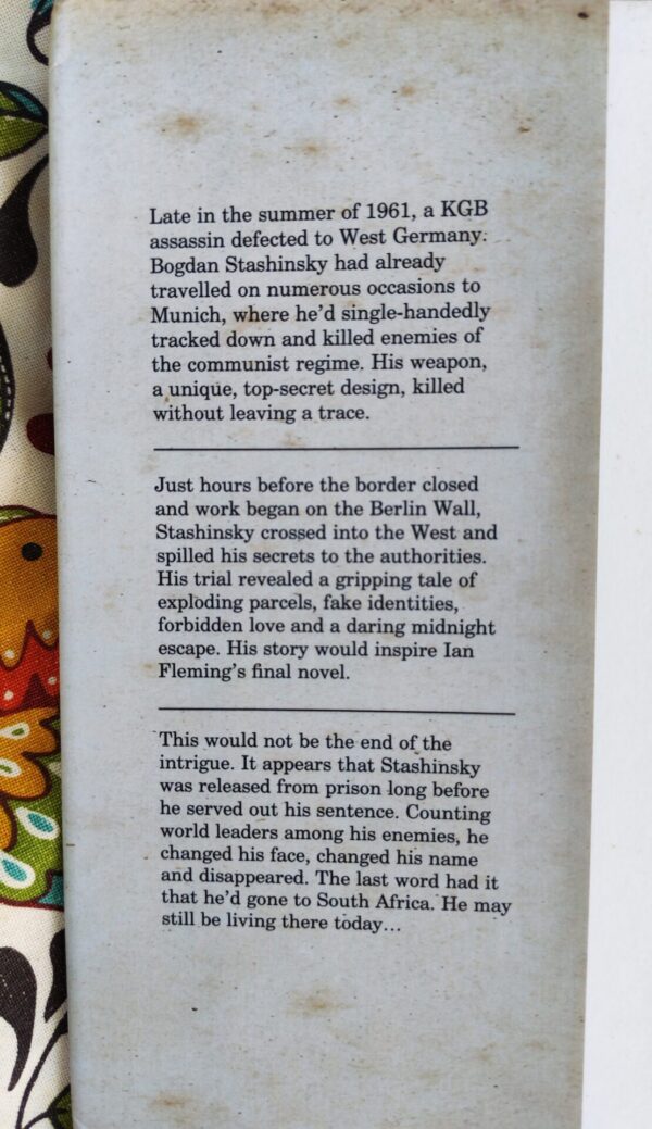 The Man With The Poison Gun – Sergio Plokhy secondhand book