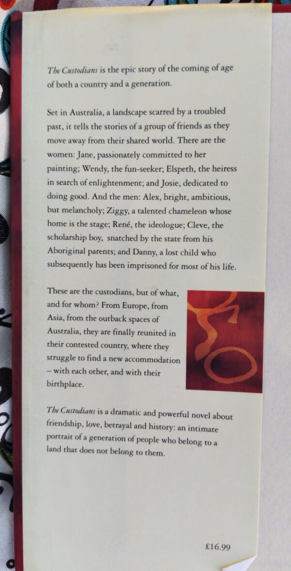 The Custodians – Nicholas Jose secondhand book