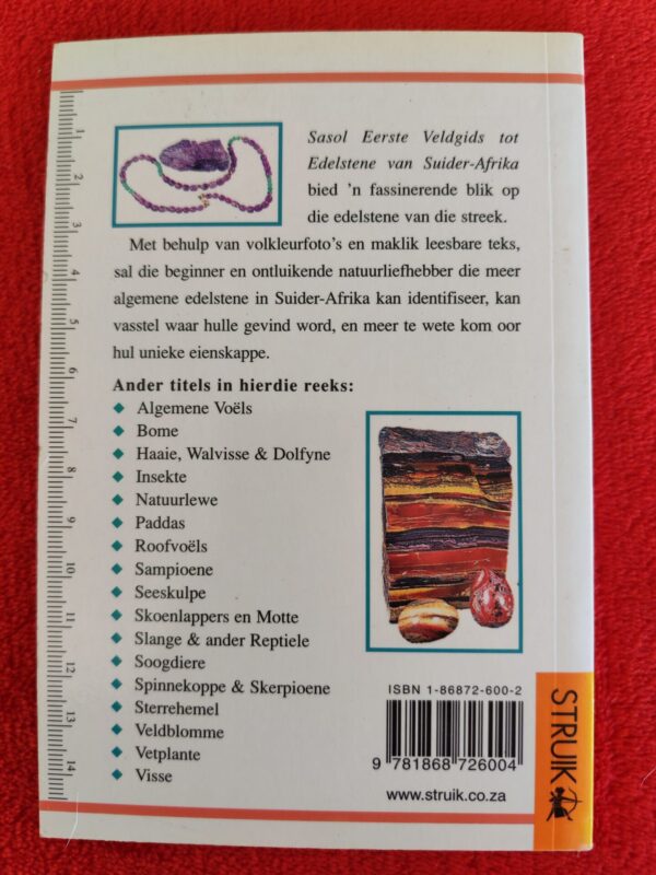 Eerste Veldgids Tot Edelstene Van Suider-Afrika – SASOL secondhand book