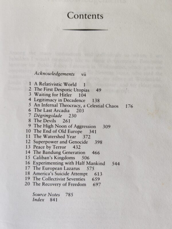A History Of The Modern World – Paul Johnson secondhand book