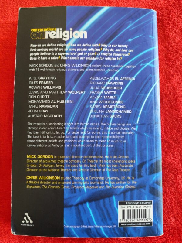 Conversations On Religion – Mick Gordon, Chris Wilkinson secondhand book