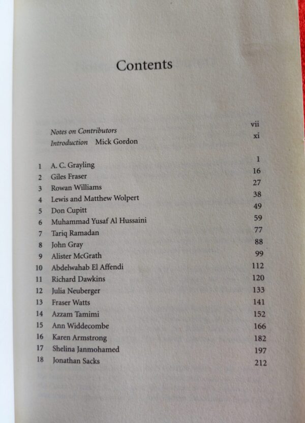 Conversations On Religion – Mick Gordon, Chris Wilkinson secondhand book