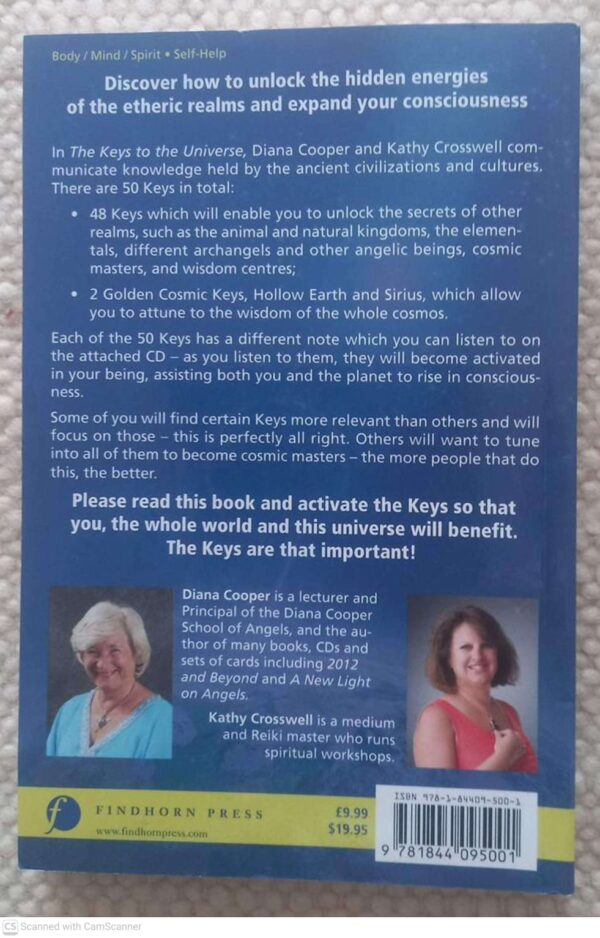 The Keys to the Universe — Diana Cooper, Kathy Crosswell *SIGNED* secondhand book