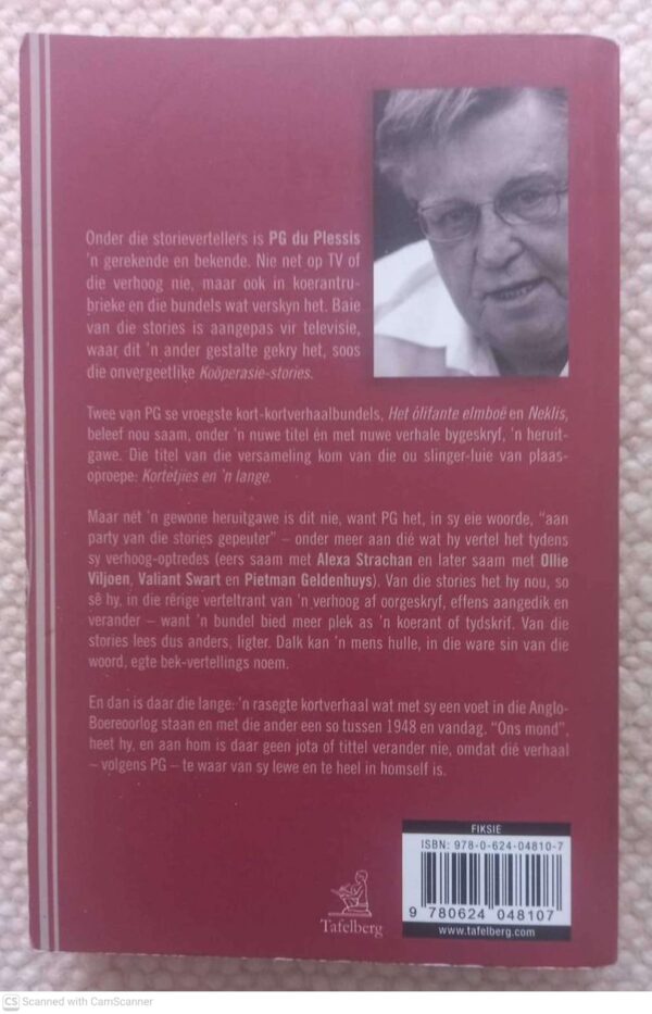 Kortetjies en2 Kortetjies En ‘n Lange – P.G. Du Plessis secondhand book