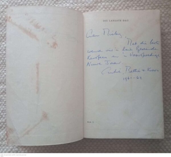 Die Langste Dag, 6 Junie 1944 — Cornelius Ryan secondhand book