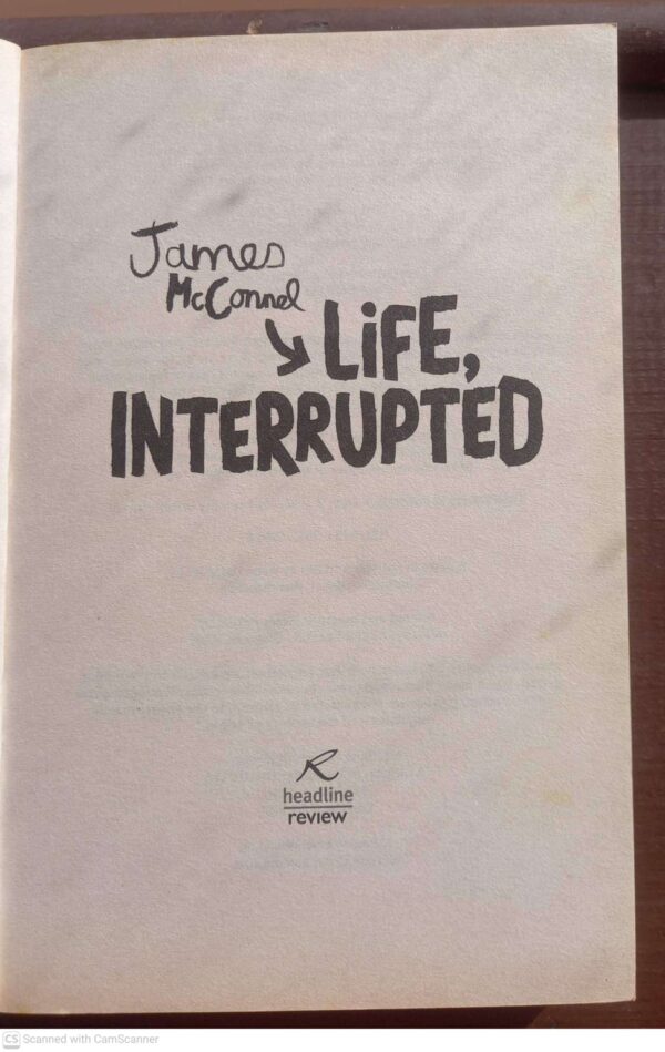 Life, Interrupted — James McConnell secondhand book