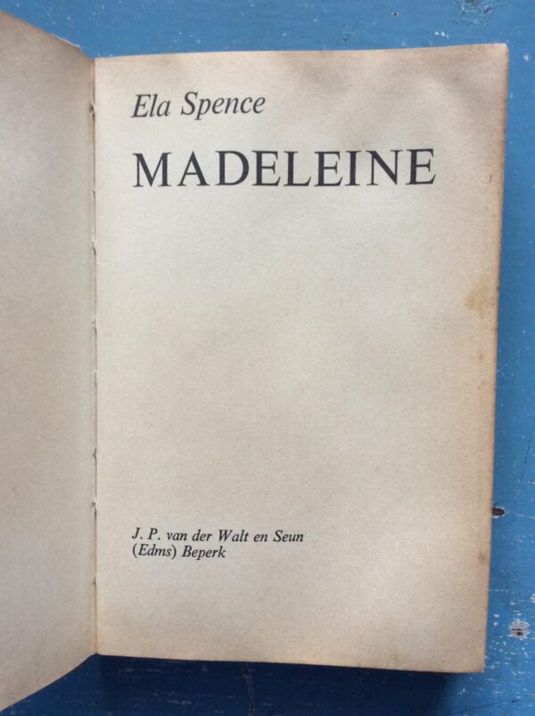 Madeleine – Ela Spence secondhand book