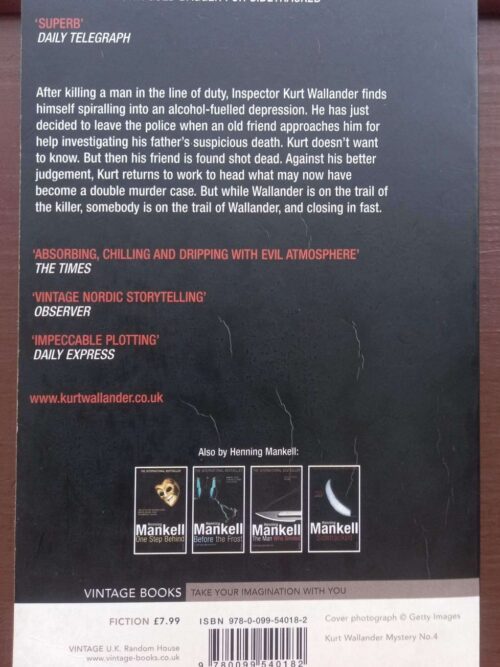 The Man Who Smiled — Henning Mankell secondhand book