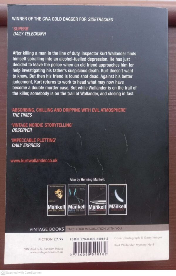 The Man Who Smiled — Henning Mankell secondhand book