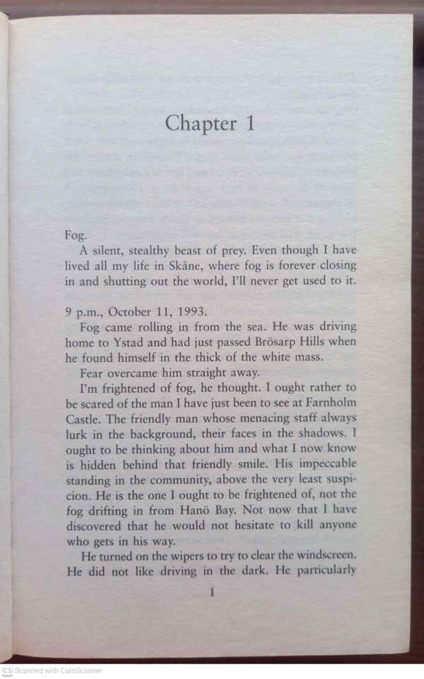 The Man Who Smiled — Henning Mankell secondhand book