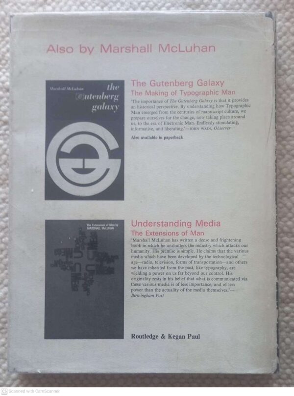 Mechanical Bride2 The Mechanical Bride: Folklore Of Industrial Man — Marshall McLuhan secondhand book