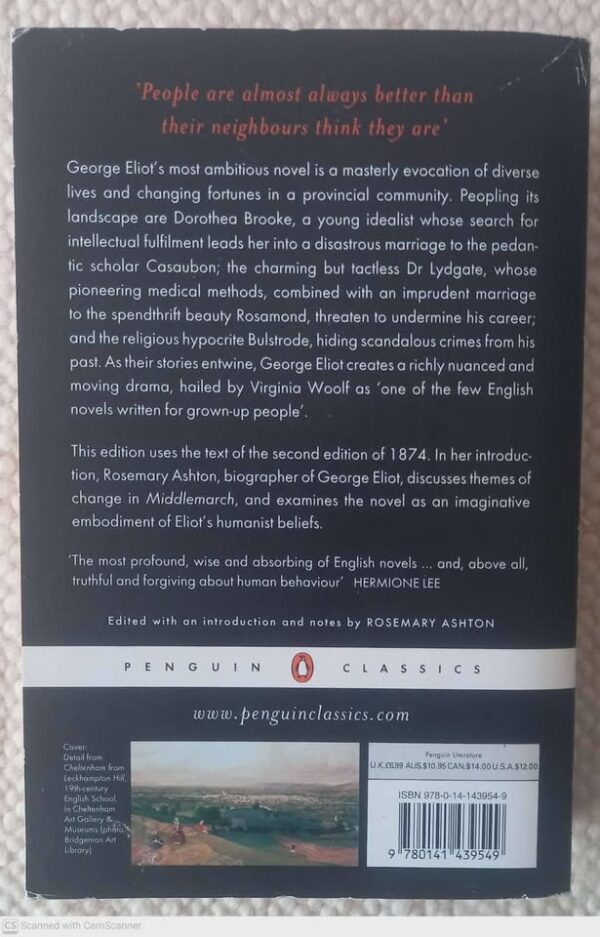 Middlemarch — George Eliot secondhand book