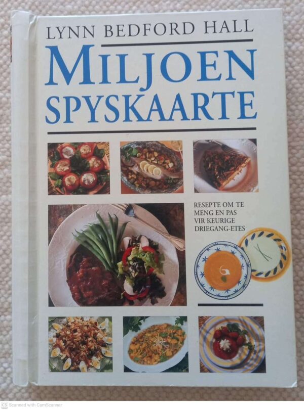 Miljoen Spyskaarte1 Miljoen Spyskaarte — Lynn Bedford Hall secondhand book