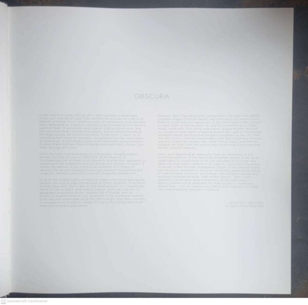 Obscura6 Obscura — Lionel Smit *LIMITED ED.* secondhand book