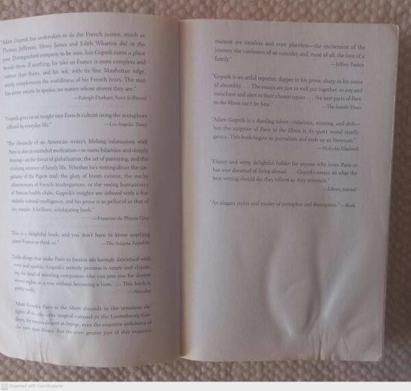 Paris To The Moon — Adam Gopnik secondhand book