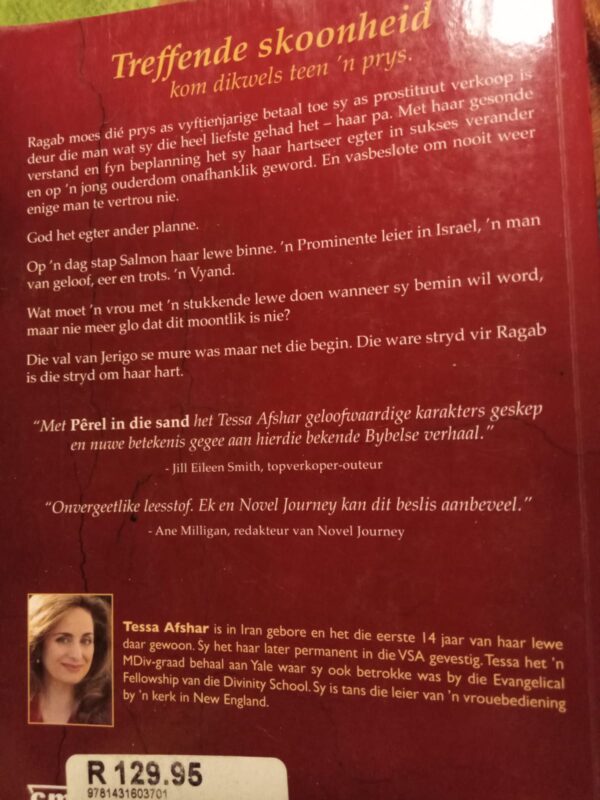 Pêrel In Die Sand – Tessa Afshar secondhand book