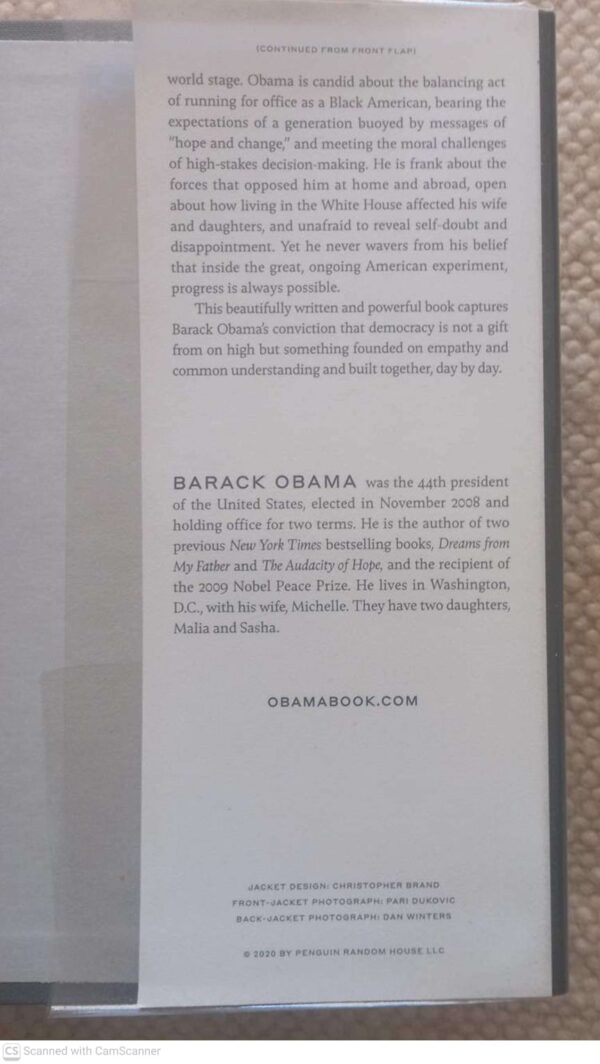 A Promised Land — Barack Obama secondhand book