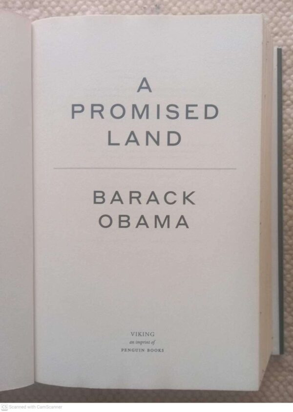 A Promised Land — Barack Obama secondhand book